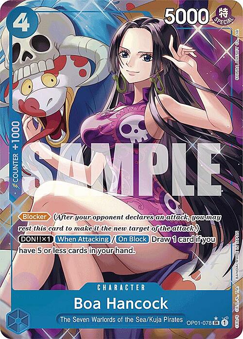 🇬🇧 Boa Hancock (Alternate Art) Boa Hancock PRB-01: The Best - Premium Booster
