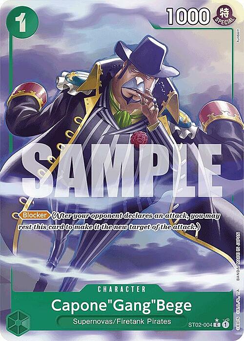 🇬🇧 Capone"Gang"Bege (Alternate Art) Capone"Gang"Bege PRB-01: The Best - Premium Booster