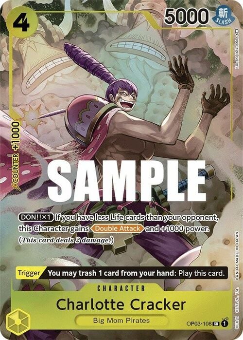 🇬🇧 Charlotte Cracker (Alternate Art) Charlotte Cracker OP-03: Pillars of Strength