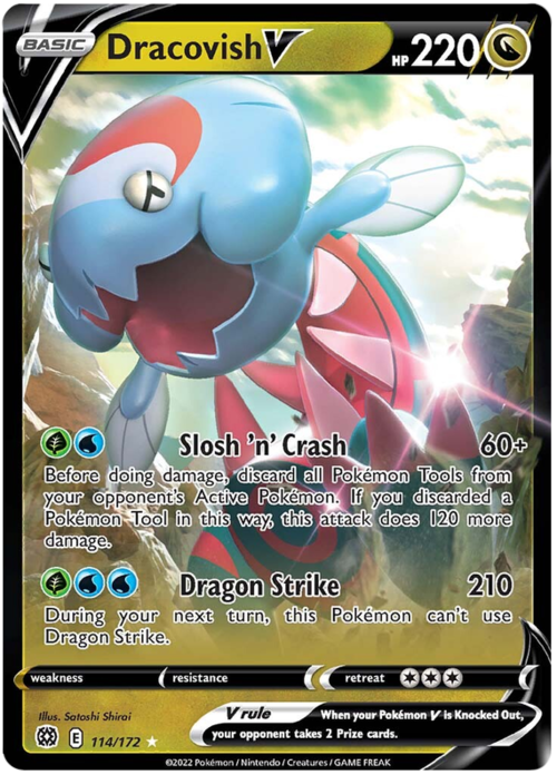 Dracovish V (Ultra Rare 114/172) Dracovish V Astri Lucenti