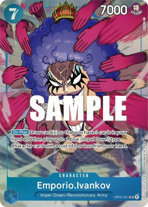 🇬🇧 Emporio.Ivankov (Alternate Art) Emporio.Ivankov OP-02: Paramount War