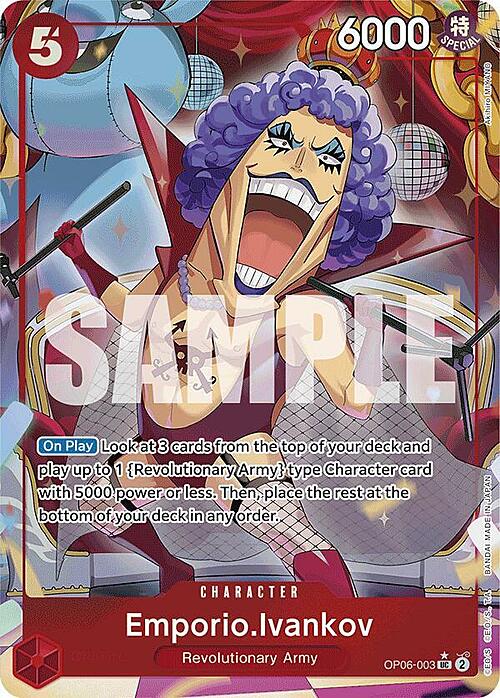 🇬🇧 Emporio.Ivankov (Full Art) Emporio.Ivankov PRB-01: The Best - Premium Booster