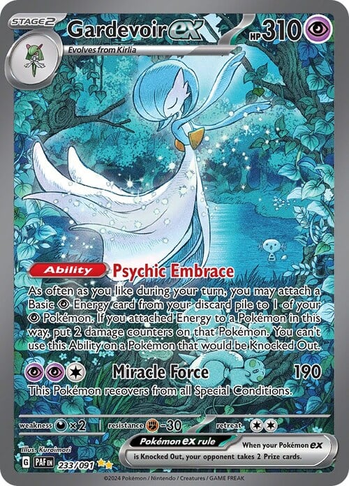 Gardevoir ex (Special Illustration Rare | 233/091) Gardevoir ex Paldean Fates Destino di Paldea