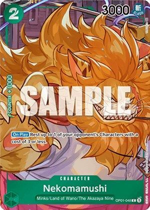 🇬🇧Nekomamushi (Box Topper) Nekomamushi OP-01: Romance Dawn