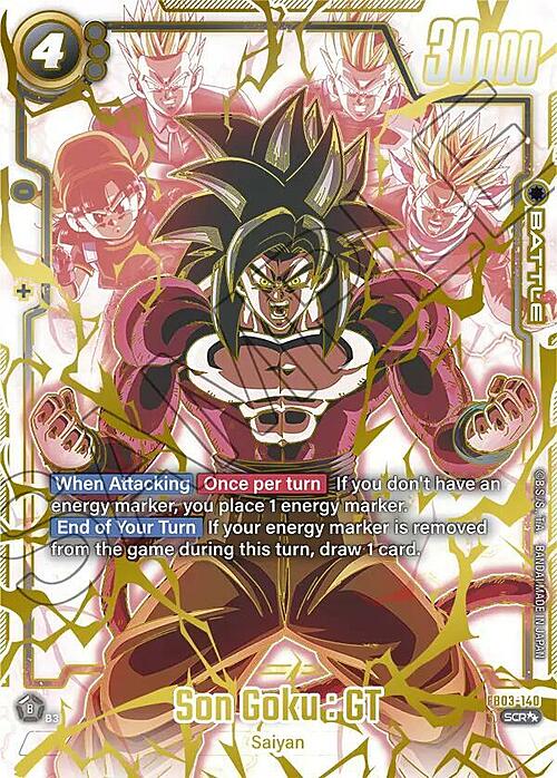 Son Goku : GT (Alternate Art) Son Goku : GT Fusion World: Raging Roar