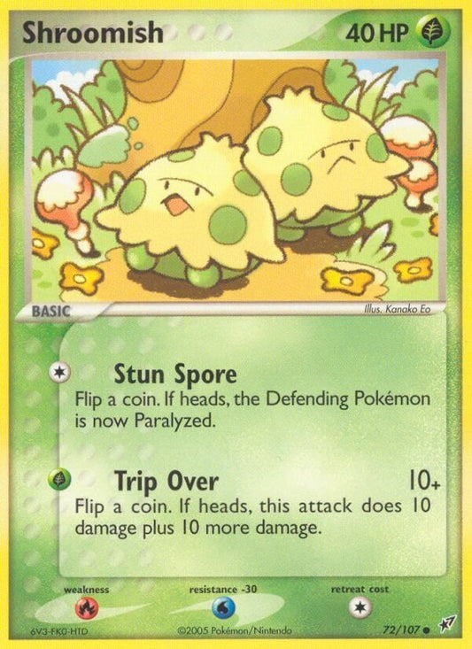 Shroomish - EX Deoxys 72/107 [ Italiano / Inglese ]