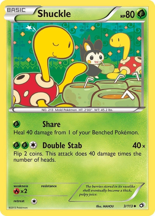 Shuckle - Legendary Treasures 3/113 [ Italiano / Inglese ]