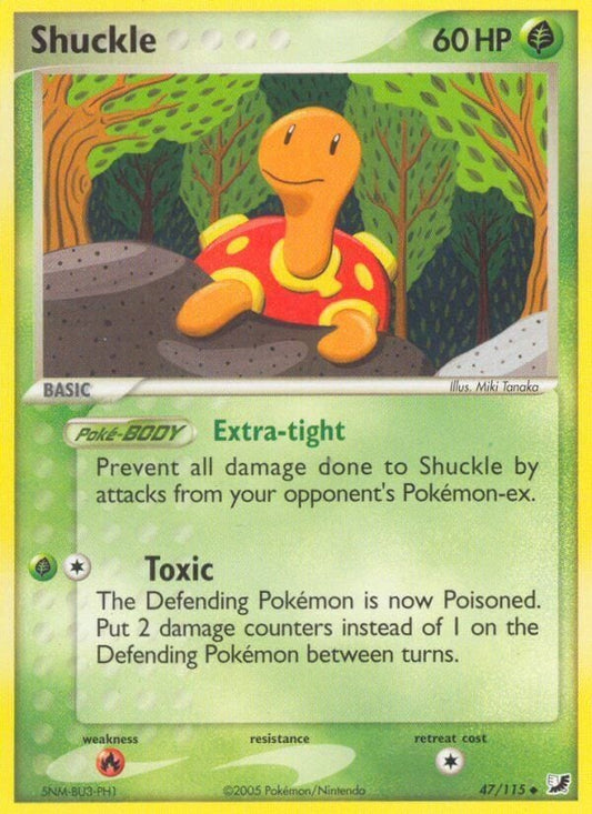 Shuckle - EX Forze Segrete 47/115 [ Italiano / Inglese ]