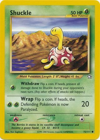 Shuckle - Neo Genesis 072/111 [ Italiano / Inglese ]