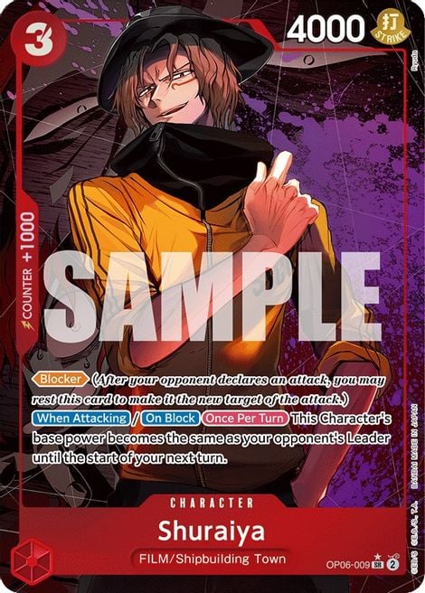 Shuraiya OP06-009 [ Inglese / Giapponese / Francese / Cinese Semplificato ]