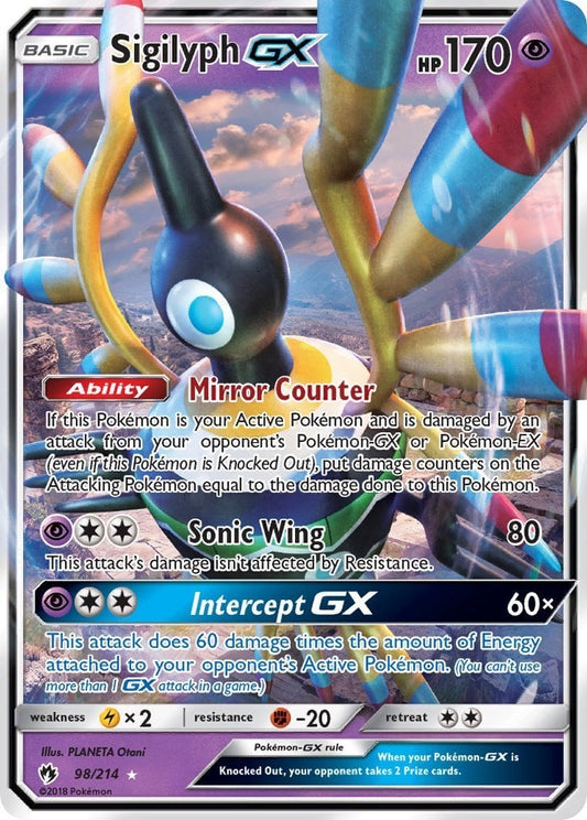 Sigilyph GX - Tuoni Perduti 098/214 [ Italiano / Inglese ]