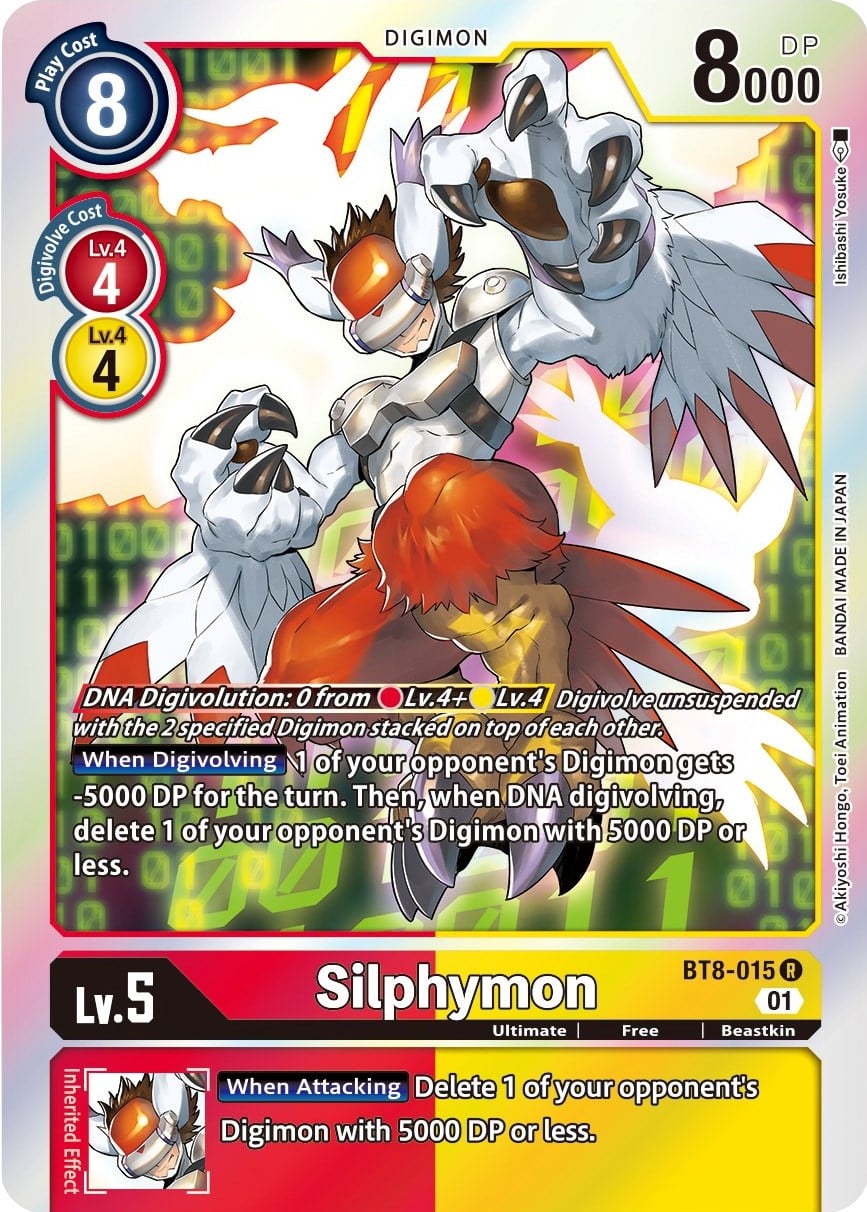 Silphymon BT8-015 [ Inglese / Giapponese ]