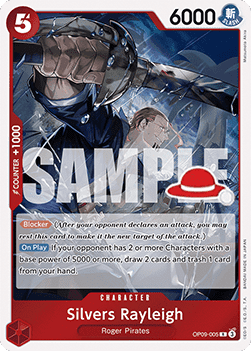 Silvers Rayleigh OP09-005 [ Inglese / Giapponese / Francese / Cinese Semplificato ]