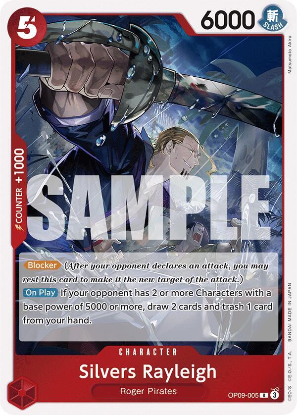 Silvers Rayleigh OP09-005 [ Inglese / Giapponese / Francese / Cinese Semplificato ]
