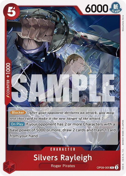 Silvers Rayleigh OP09-005 [ Inglese / Giapponese / Francese / Cinese Semplificato ]