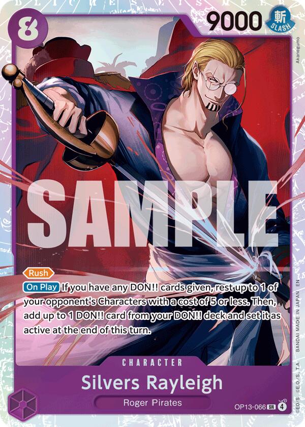 Silvers Rayleigh OP13-066 [ Inglese / Giapponese / Francese / Cinese Semplificato ]