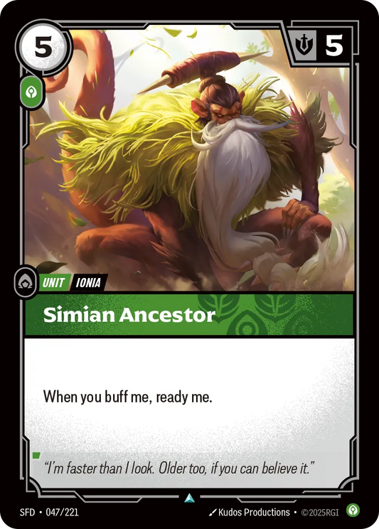 Simian Ancestor [ Inglese / Cinese Semplificato ]