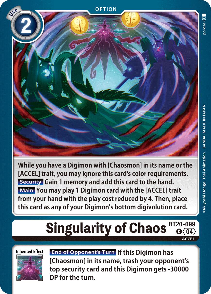 Singularity of Chaos BT20-099 [ Inglese / Giapponese ]