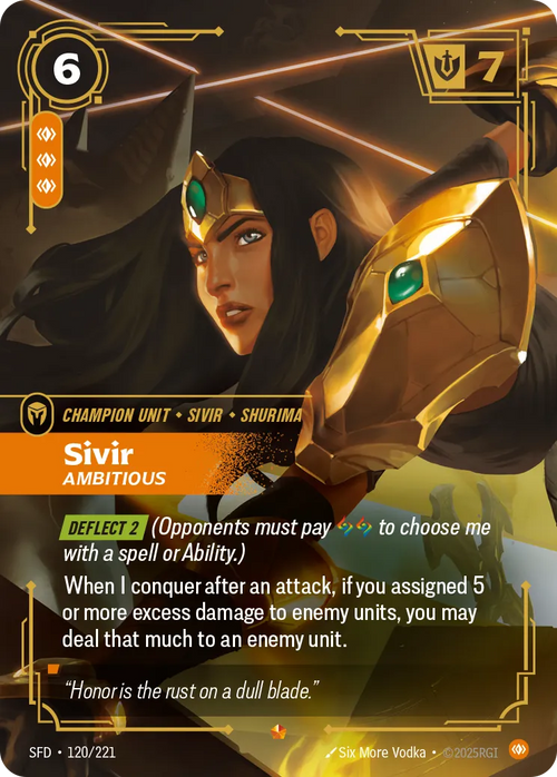 Sivir - Ambitious (EPIC) [ Inglese / Cinese Semplificato ]