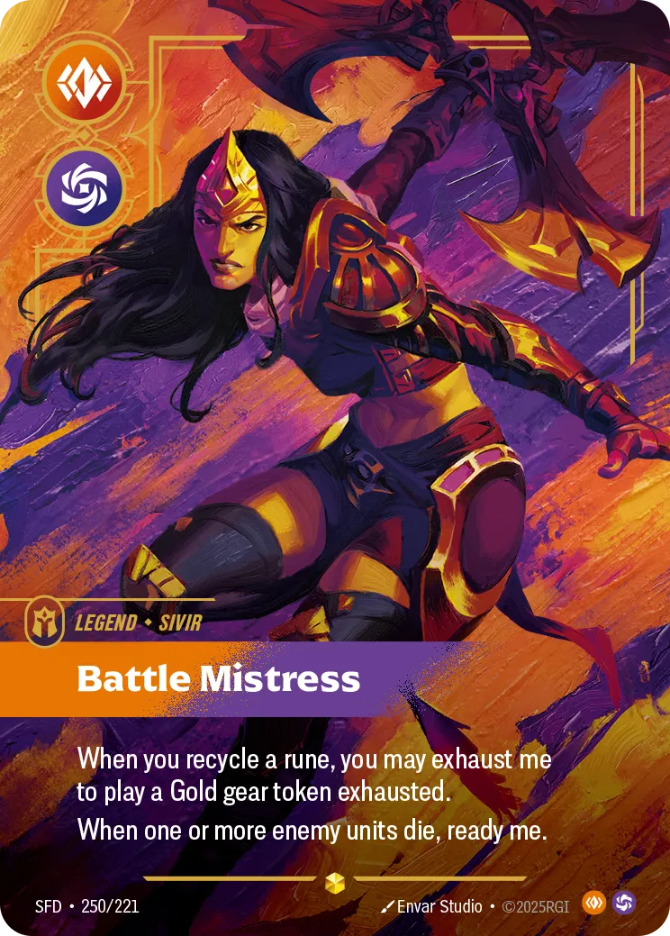Sivir - Battle Mistress (Promo) [ Inglese / Cinese Semplificato ]