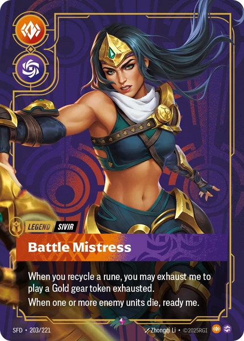 Sivir - Battle Mistress (Promo) [ Inglese / Cinese Semplificato ]