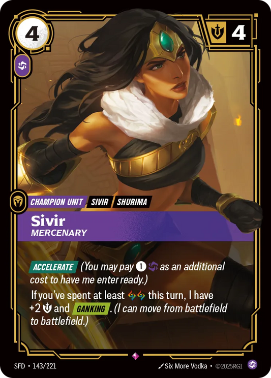 Sivir - Mercenary [ Inglese / Giapponese / Cinese Semplificato ]