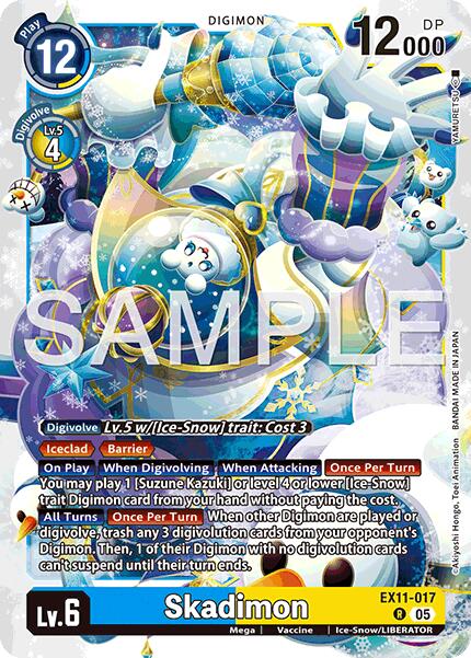 Skadimon EX11-017 [ Inglese / Giapponese ]