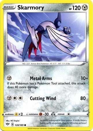 Skarmory - Fiamme Oscure 120/189 [ Italiano / Inglese ]
