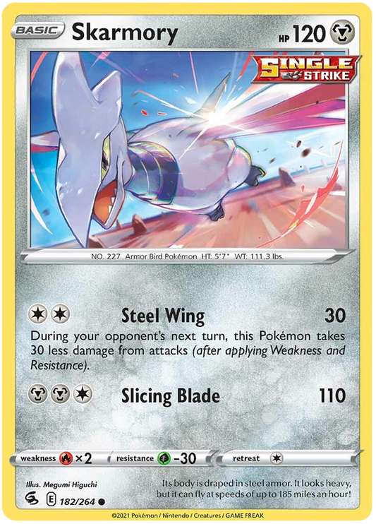 Skarmory - Colpo Fusione 182/264 [ Italiano / Inglese ]
