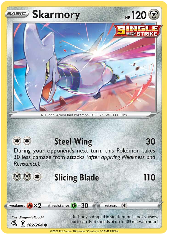 Skarmory - Colpo Fusione 182/264 [ Italiano / Inglese ]