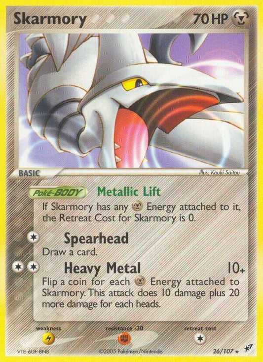 Skarmory - EX Deoxys 26/107 [ Italiano / Inglese ]