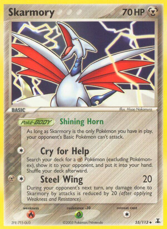 Skarmory - EX Specie Delta 55/113 [ Italiano / Inglese ]