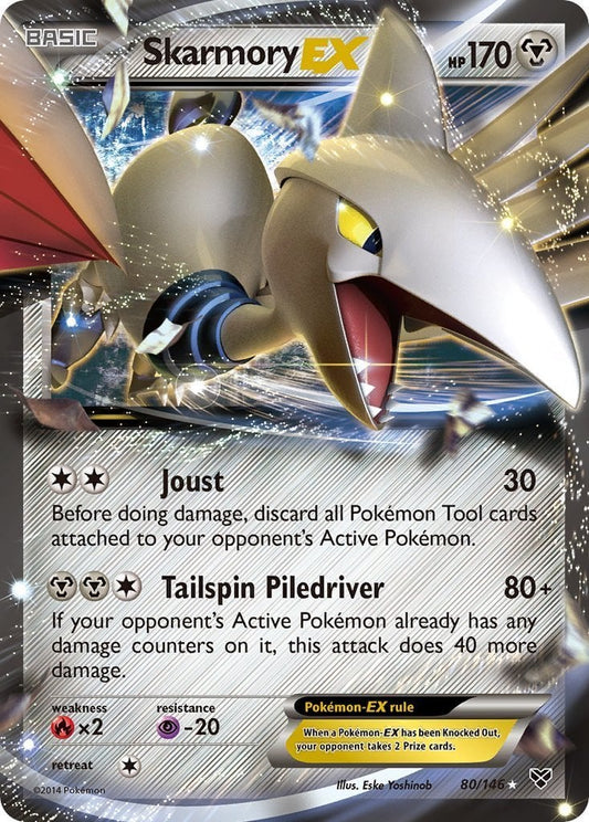 Skarmory EX - XY 080/146 [ Italiano / Inglese ]