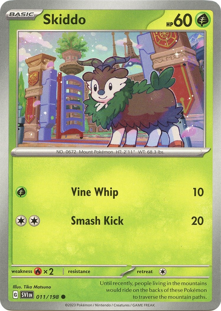 Skiddo - Scarlatto e Violetto 011/198 [ Italiano ]