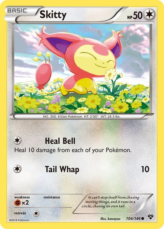 Skitty - XY 104/146 [ Italiano / Inglese ]