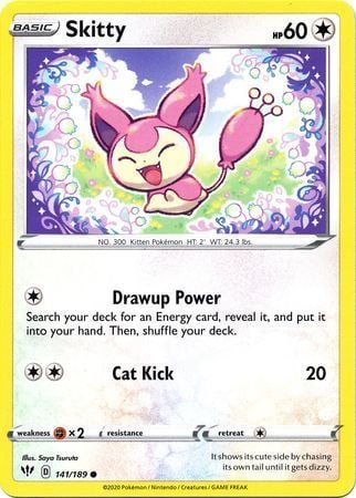 Skitty - Fiamme Oscure 141/189 [ Italiano / Inglese ]
