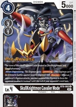 SkullKnightmon Cavalier Mode BT8-062 [ Inglese / Giapponese ]