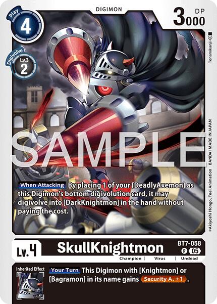 SkullKnightmon BT7-058 [ Inglese / Giapponese ]