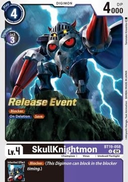 SkullKnightmon BT19-058 [ Inglese / Giapponese ]