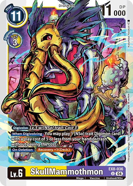 SkullMammothmon EX8-036 [ Inglese / Giapponese ]