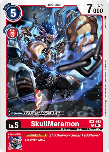 SkullMeramon EX8-013 [ Inglese / Giapponese ]