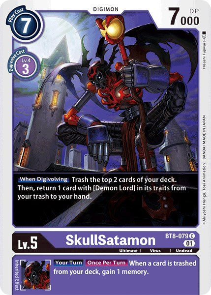 SkullSatamon BT8-079 [ Inglese / Giapponese ]