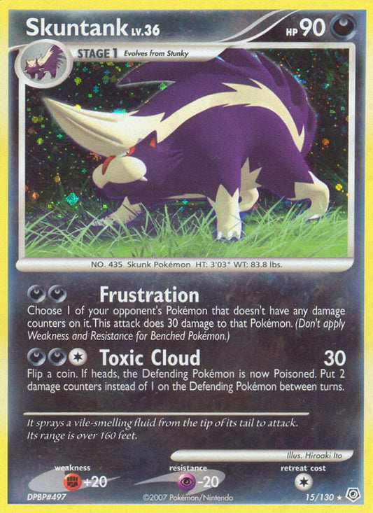 Skuntank Lv.36 - Diamante & Perla 15/130 [ Italiano / Inglese ]
