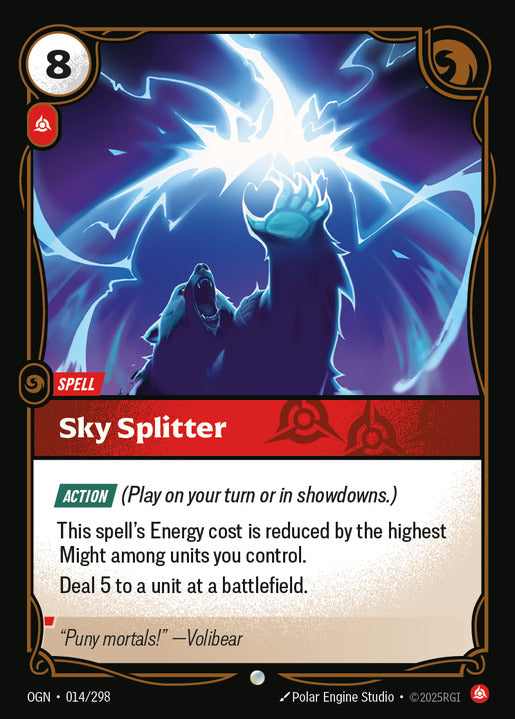 Sky Splitter (Common) [ Inglese / Cinese Semplificato ]