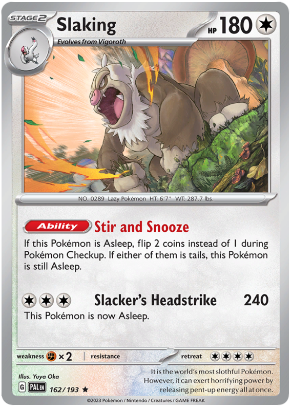 Slaking - Evoluzioni a Paldea 162/193 [ Italiano ]