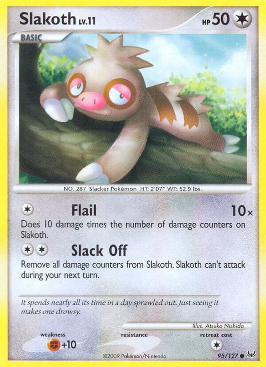 Slakoth Lv.11 - Platino 095/127 [ Italiano / Inglese ]