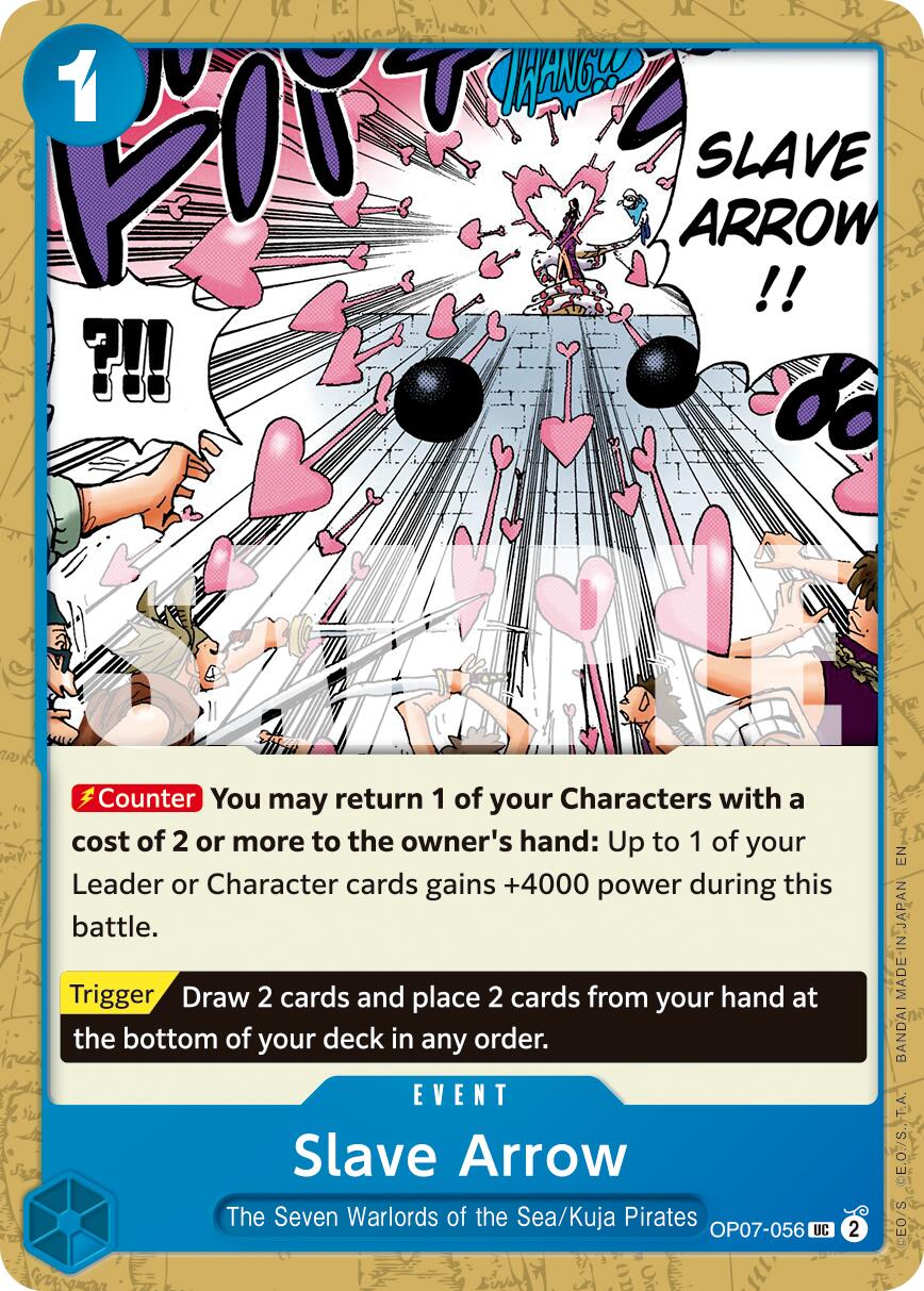 Slave Arrow OP07-056 [ Inglese / Giapponese / Francese / Cinese Semplificato ]