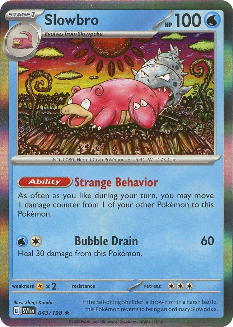 Slowbro - Scarlatto e Violetto 043/198 [ Italiano ]