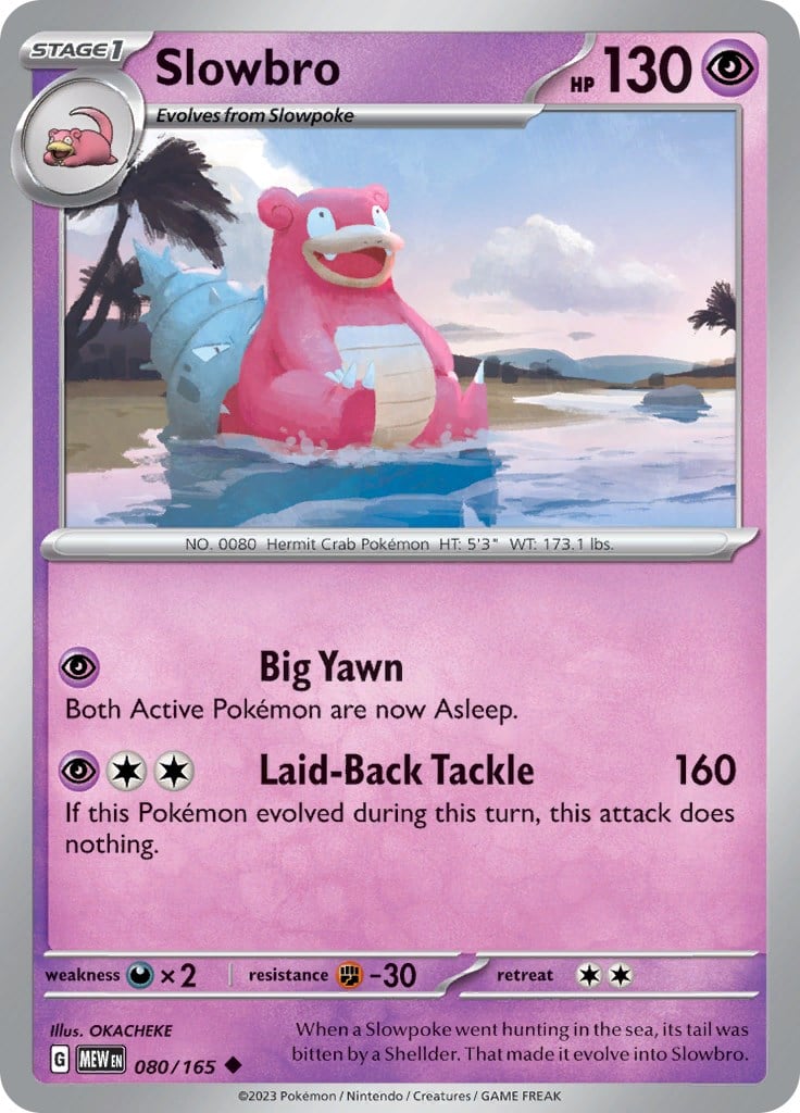 Slowbro - 151 080/165 [ Italiano / Inglese ]