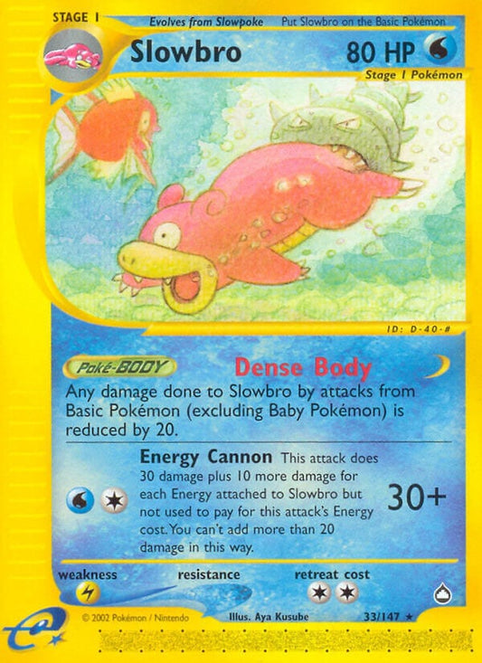 Slowbro - Aquapolis 33/147 [ Italiano / Inglese ]